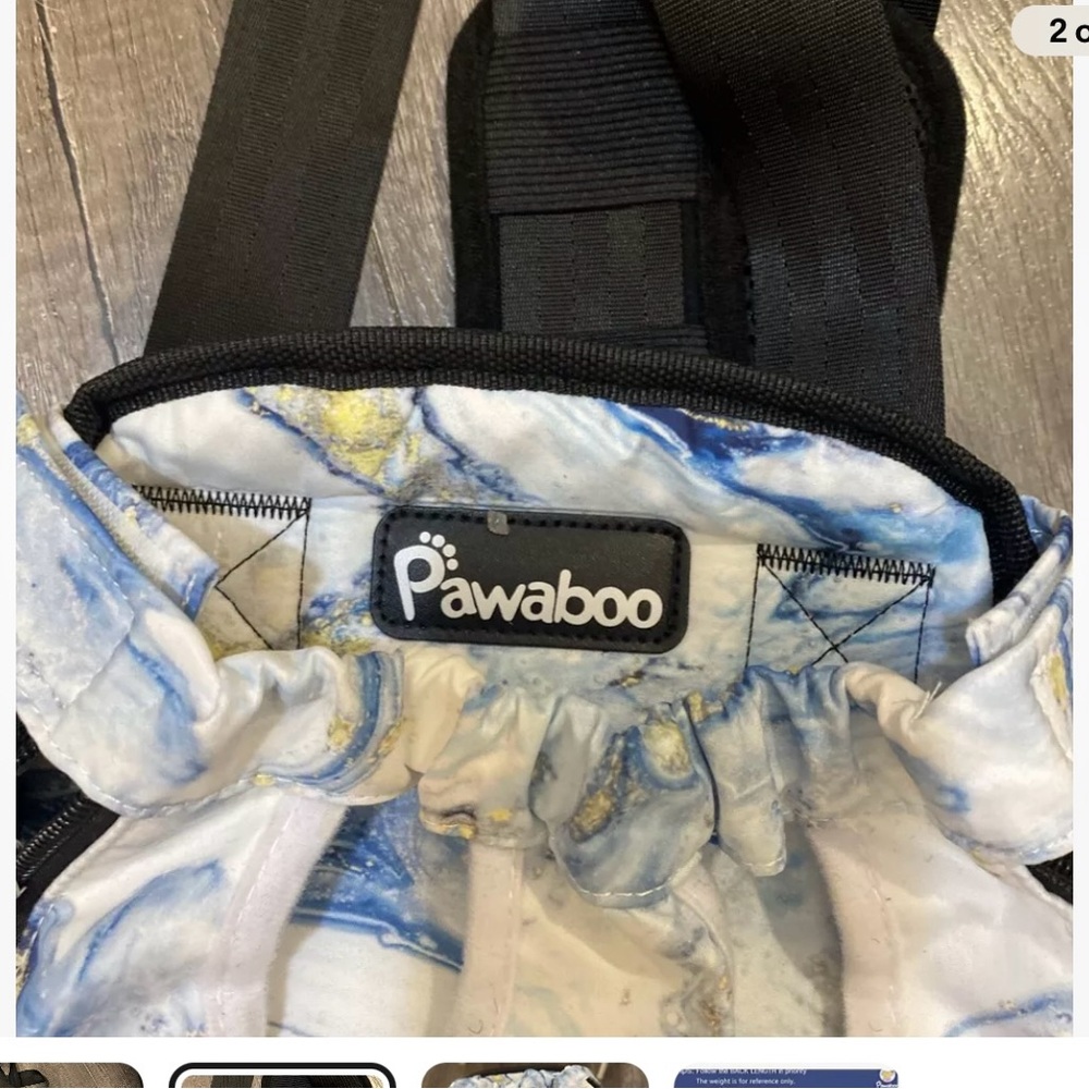Pawboo Collections Dog Carrier - Nap Sack